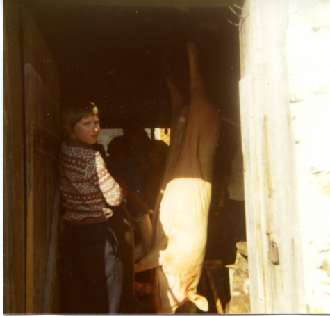 Schepen Bertrand Vrijens als 12-jarige op skireis in Ramsau, Oostenrijk, 1976