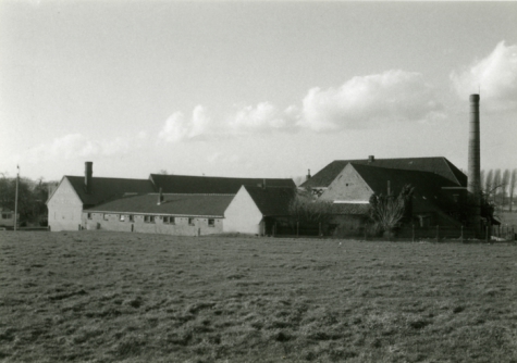 Stokerij Van Damme, zicht van de straatkant, Balegem, ca. 1980