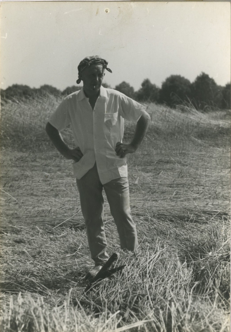 André Van Hecke, opnames van de film “Ouden Balegemsen” (van Roger Van Brakel), 1978 