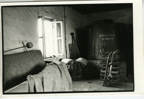 Koelvaten, stokerij Van Damme, Balegem, 1978