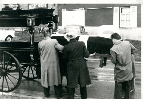 Begrafenis Albert Van Durpe, Vlierzele, 1961