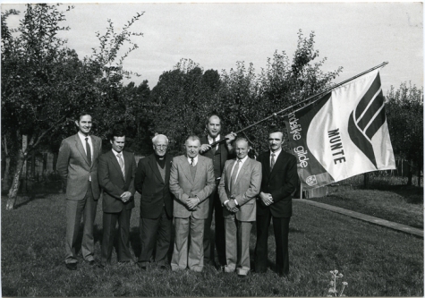 Groepsfoto van de Landelijke Gilde van Munte