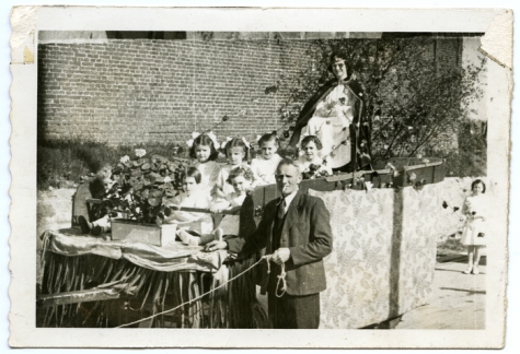 Reuzenfeest in Munte, 1958