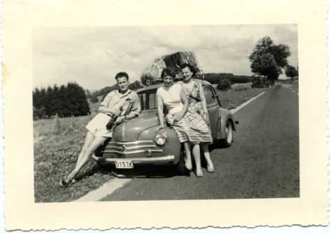 Op reis met de Renault, Ardennen, 1958