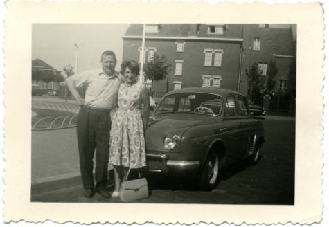 Op reis met de Renault, Blankenberge, 1959