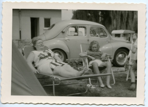 Op reis met de wagen, jaren 1950