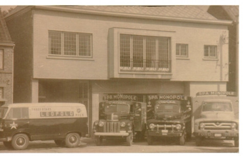 Vrachtwagens van Canda, Landskouter, jaren 1950