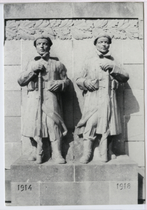 Oorlogsmonument Franse vlootfuseliers Melle