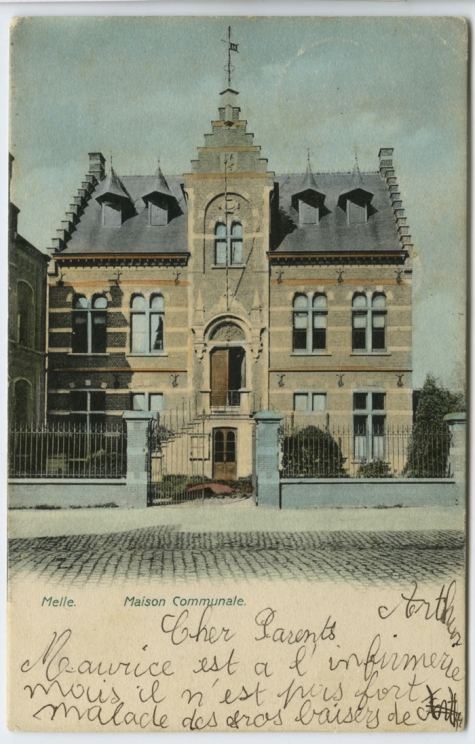 Melle. Maison Communale.