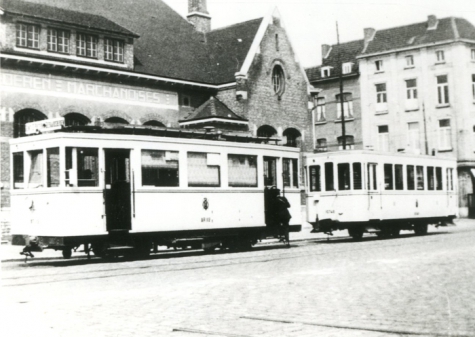 Tram van de lijn Gent-Geraardsbergen, Gent, 1935