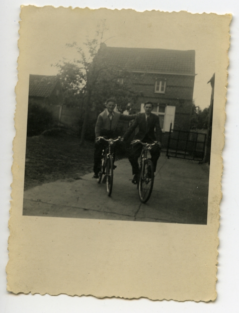 Vrienden op de fiets, Ottergem, 1950-1960