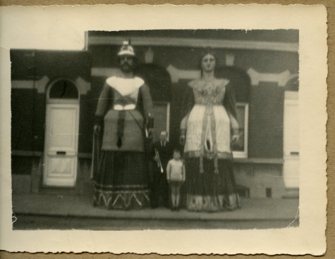 Melse reuzen, Melle, 1950-1970