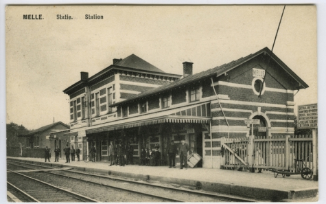 MELLE Statie. Station