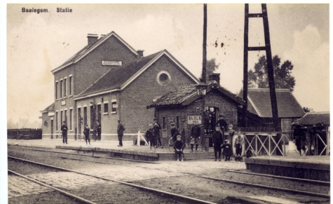 De statie, Balegem, 1900-1950