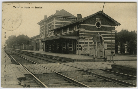 Melle - Statie - Station