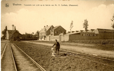 Tramlijn Wetteren-Zottegem, Massemen, 1e helft 20e eeuw.