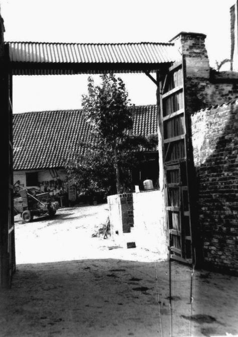 Hof te Letterhoutem, Toegangspoort, Sint-Lievens-Houtem Hof te Letterhoutem, Toegangspoort, Sint-Lievens-Houtem