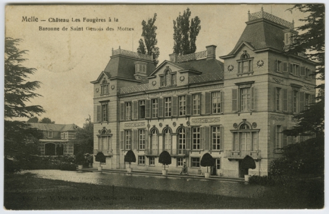 Kasteel "De Varens" te Melle in 1906
