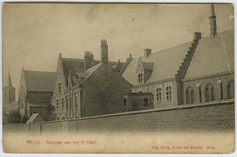 Klooster van het H. Hart, Kloosterstraat te Melle