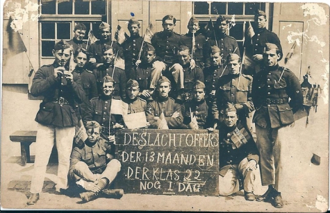 Vlaamse soldaten bezettingsleger, Duitsland, 1922