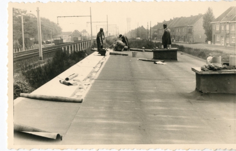 Chiro Melle, roofing branden, Melle, 1959