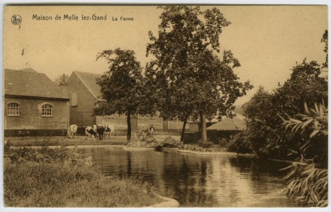 Boerderij van het college te Melle