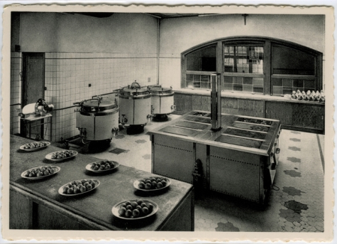 Keuken van het college te Melle