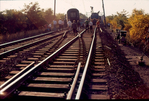Treinongeval, Melle, 1970