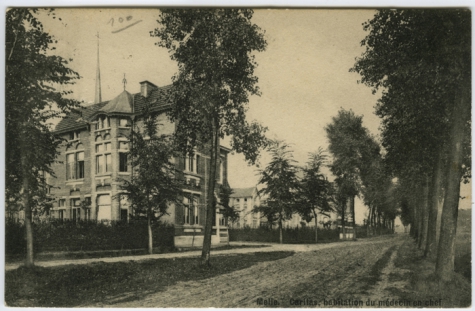 Woning van de hoofdgeneesheer, Caritasinstituut, Melle, 1910
