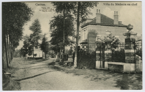 Villa van de hoofdgeneesheer, Caritasinstituut, Melle