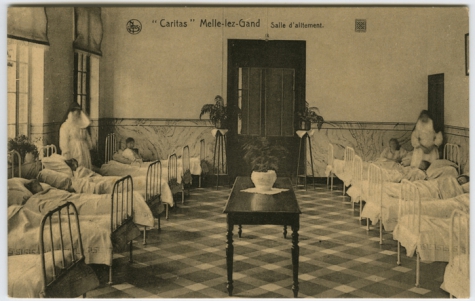 Ziekenzaal, Caritasinstituut, Melle