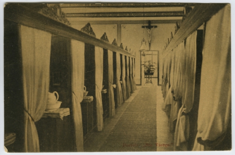Slaapzaal, &quot;Heilige Maagd&quot;, Melle, 1909 