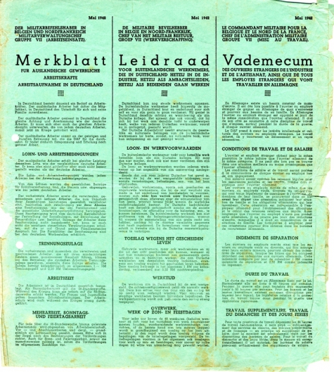 CAO van het  Derde &quot;Reich&quot;, 1942