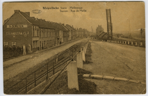 Mellestraat bij Merelbeke station
