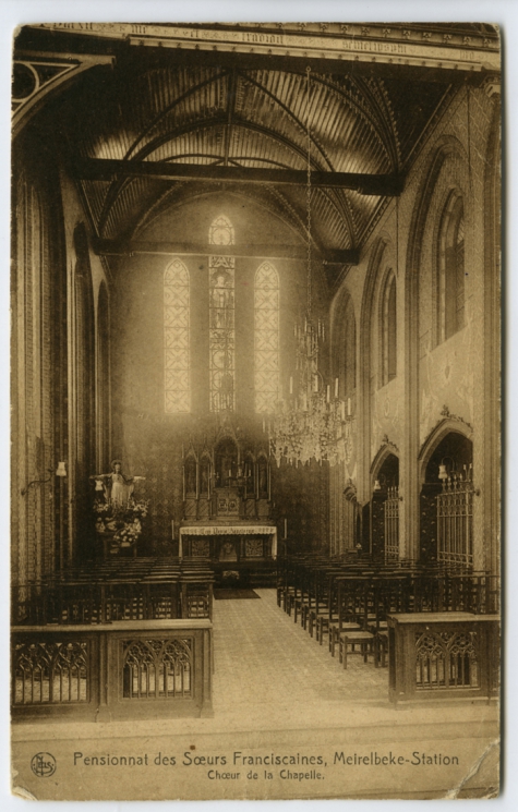 Koor van de kapel, Sint Franciskusinstituut, Melle Vogelhoek