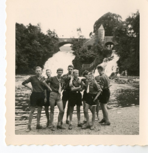 Chiro Melle, watervallen Coo, 1962