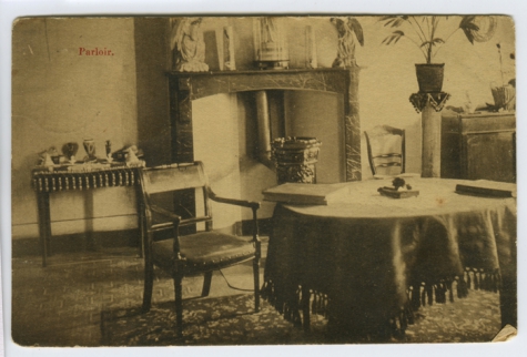 Spreekzaal, Sint Franciscusinstituut, Melle, 1909