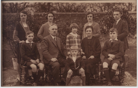 Familiefoto Richard Landuyt, Sint-Lievens-Houtem, 1925-1935