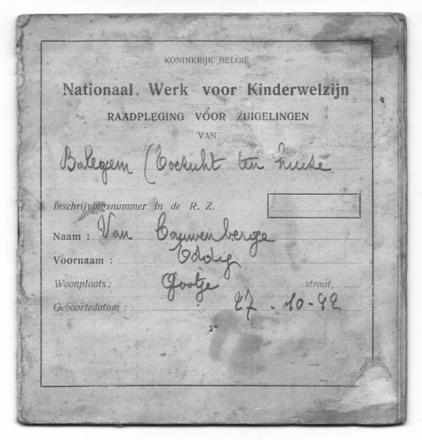 Raadpleging voor zuigelingen, Oosterzele, 1942