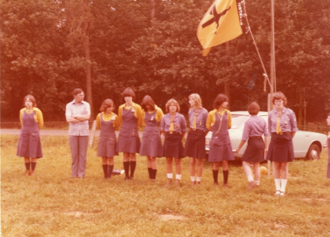 Leidsters chiro Geertrui op kamp, 1975-1979