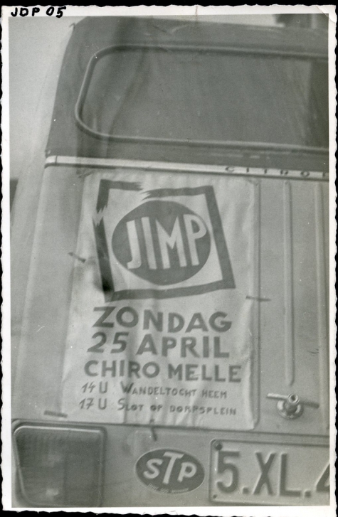 Affiche Jimpdag op 2pk, Melle, 1971