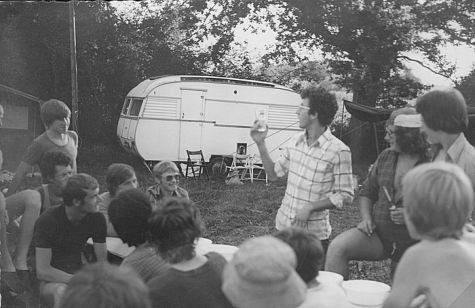 Dopingcontrole chiro Melle op kamp, Frankrijk, 1975
