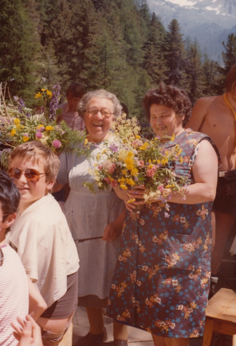 Kookmoeders chiro Melle, Tirol, Oostenrijk, 1977