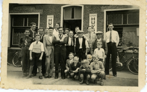 Café &#039;In de statie&#039; bij Emiel Lenaert, Landskouter