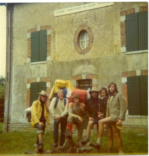 Tweedaagse op kamp chiro Melle, Willerzie, 1974