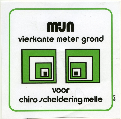 Sticker chiro Melle, 1976
