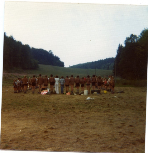 Afscheid van een leeg kampterrein, Guisch, 1976