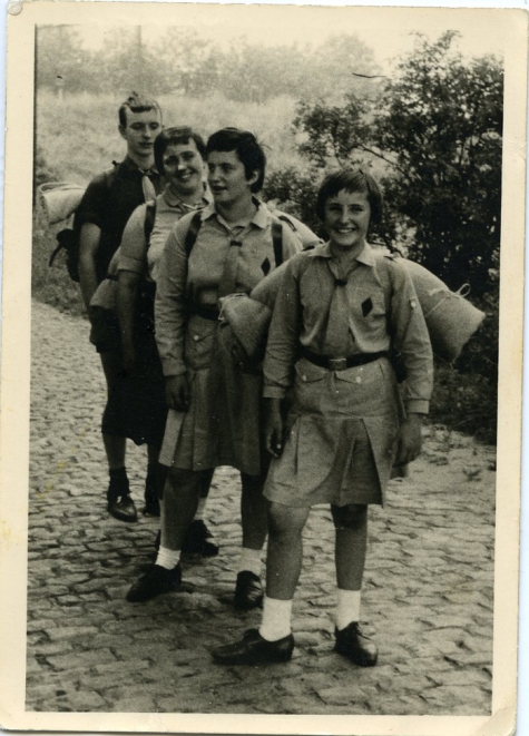 Chiro Melle Geertrui. De familie Neirinck  in Melle, 1964. 