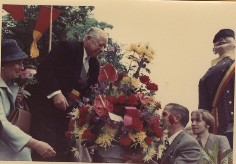 Burgemeester Destelbergen en Dorus, Destelbergen, 1976