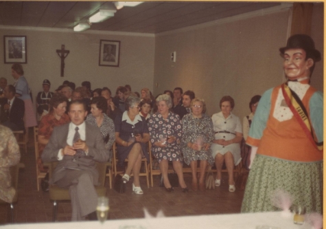 publiek inhuldiging Sooike, Destelbergen, 1976